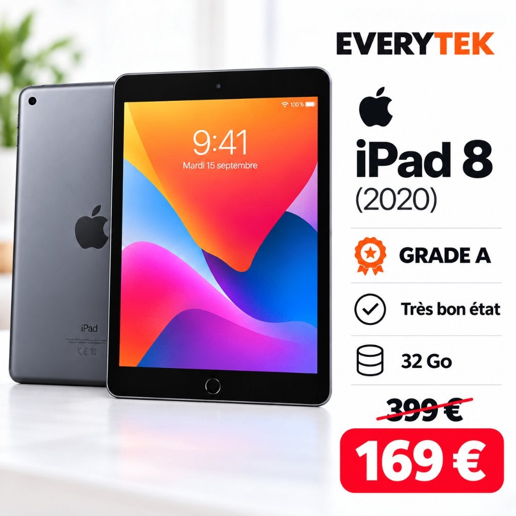 Apple iPad 8 2020 32GB wifi - klasse A - in zeer goede staat, Computers en Software, 10 inch, 32 GB, Apple iPad, Ophalen of Verzenden