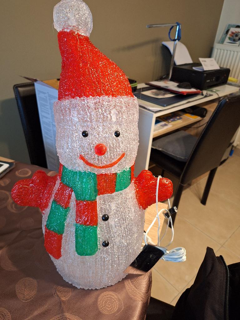 Kerstman met verlichting, Diversen, Kerst, Ophalen, Nieuw