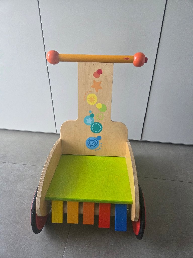 Buggy Haba, Kinderen en Baby's, Speelgoed | Poppen, Ophalen, Gebruikt, Babypop