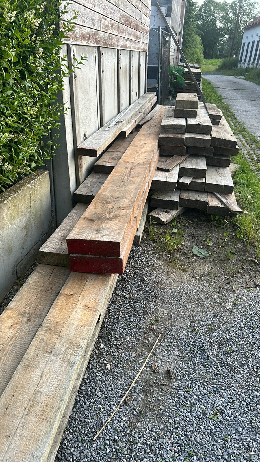 Constructie balken bruggen, Doe-het-zelf en Bouw, Hout en Planken, Ophalen, Zo goed als nieuw