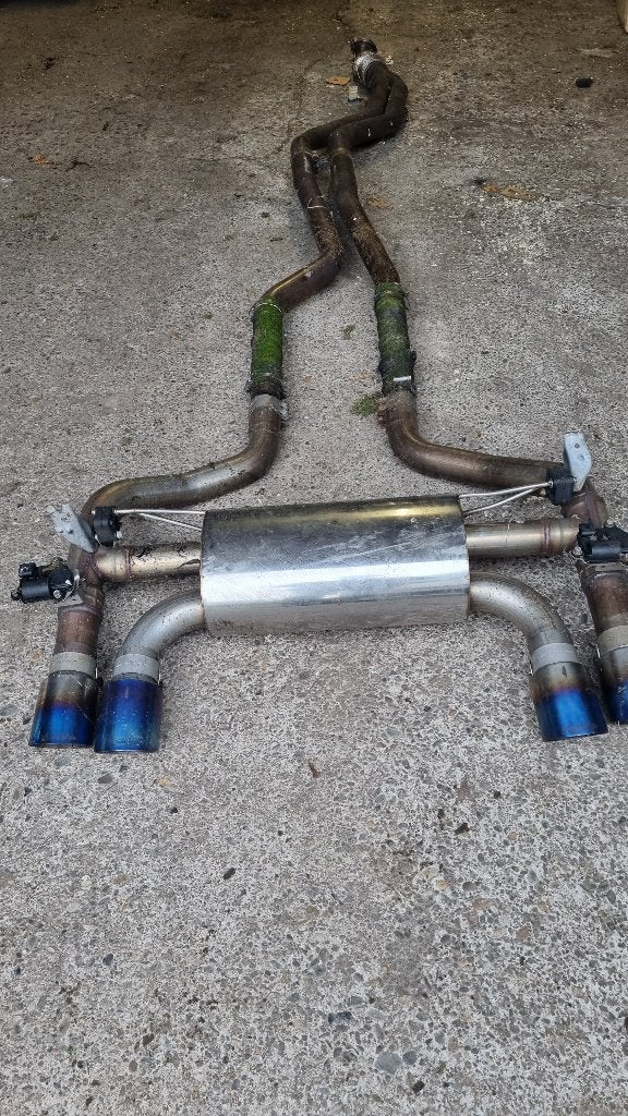 BMW M2 F87 Miltek uitlaatsysteem ,Kleppenuitlaat, Ophalen, Gebruikt, BMW