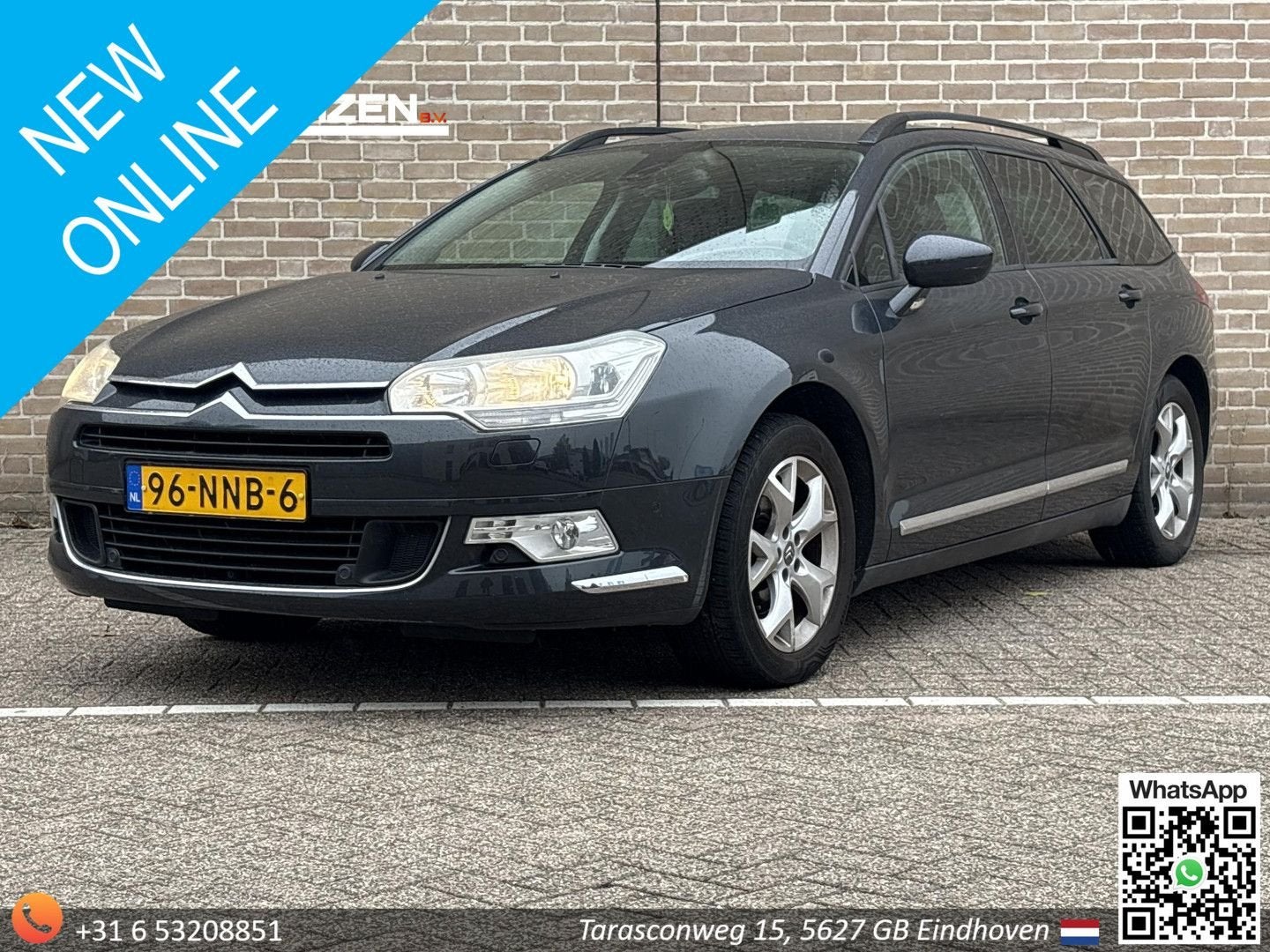 Citroen C5 Tourer 1.6 THP Business | Cruise | Climate | PDC, Auto's, Citroën, Parkeersensor, C5, Zilver of Grijs, 169 g/km