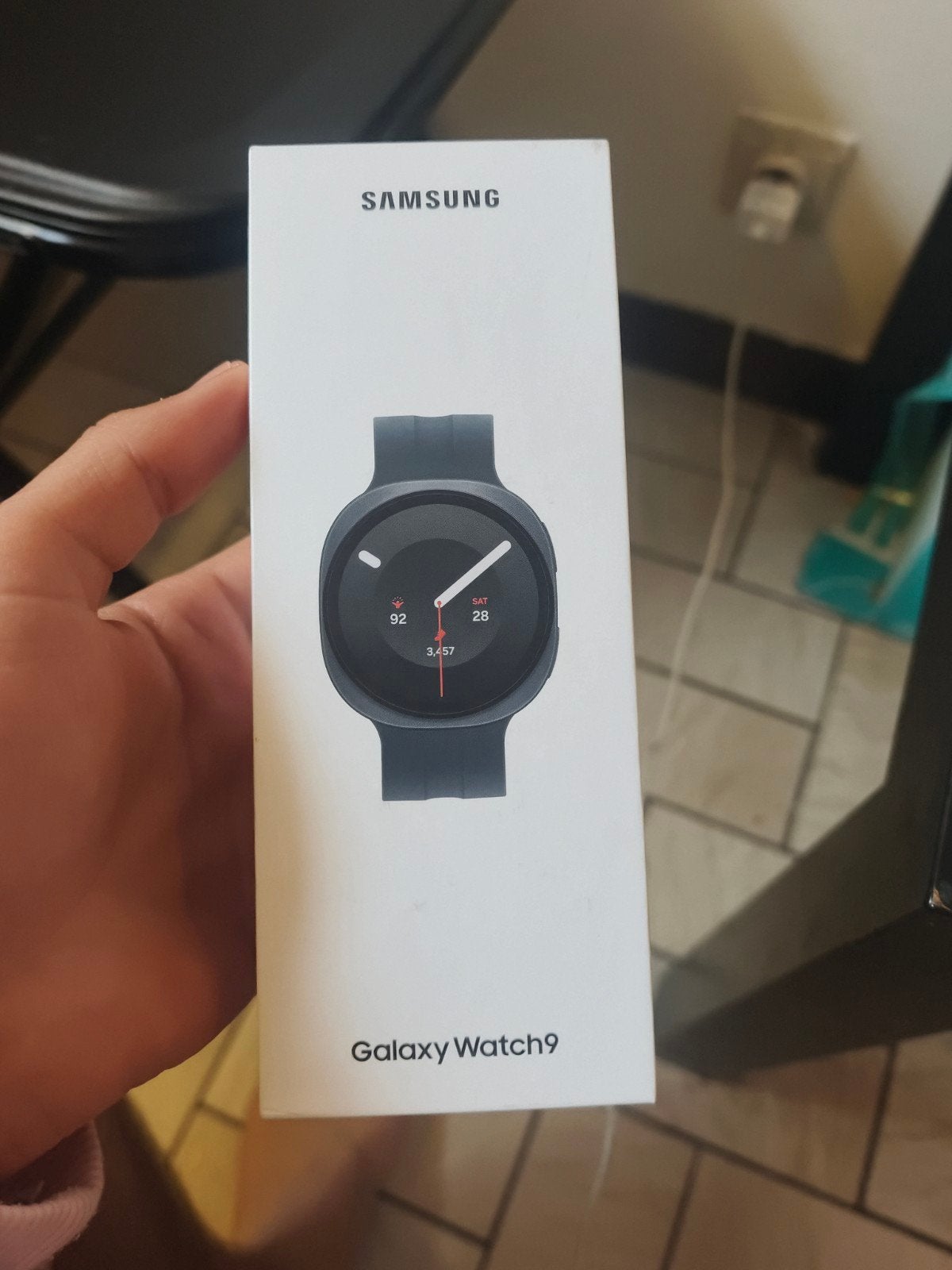 Samsung Galaxy watch 9, Ophalen
