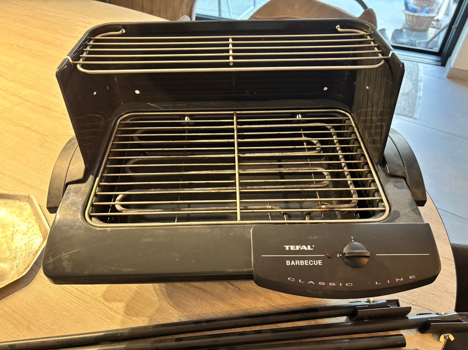 Tefal elektrische barbecue, Ophalen, Gebruikt