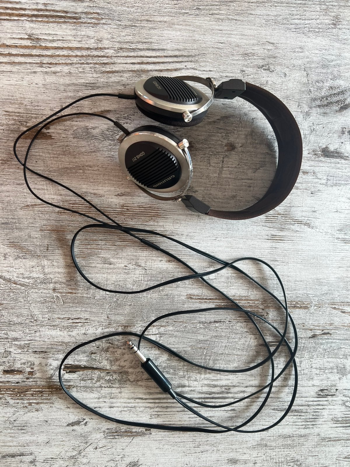 Vintage Grundig   GDHS 217 hoofdtelefoon., TV, Hi-fi & Vidéo, Casques audio, Enlèvement, Comme neuf