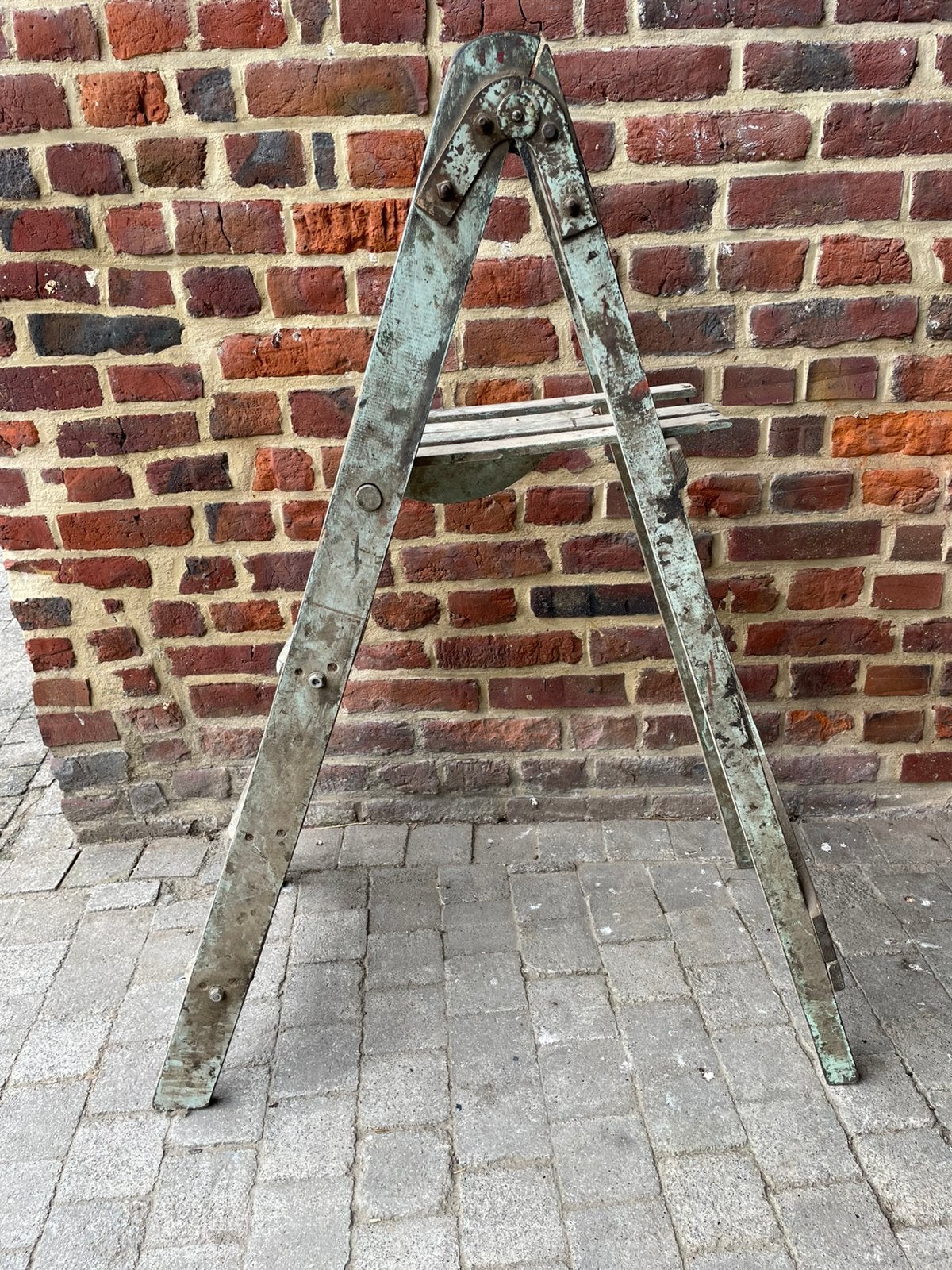 Vintage houten schilderstrap, Antiek en Kunst, Ophalen