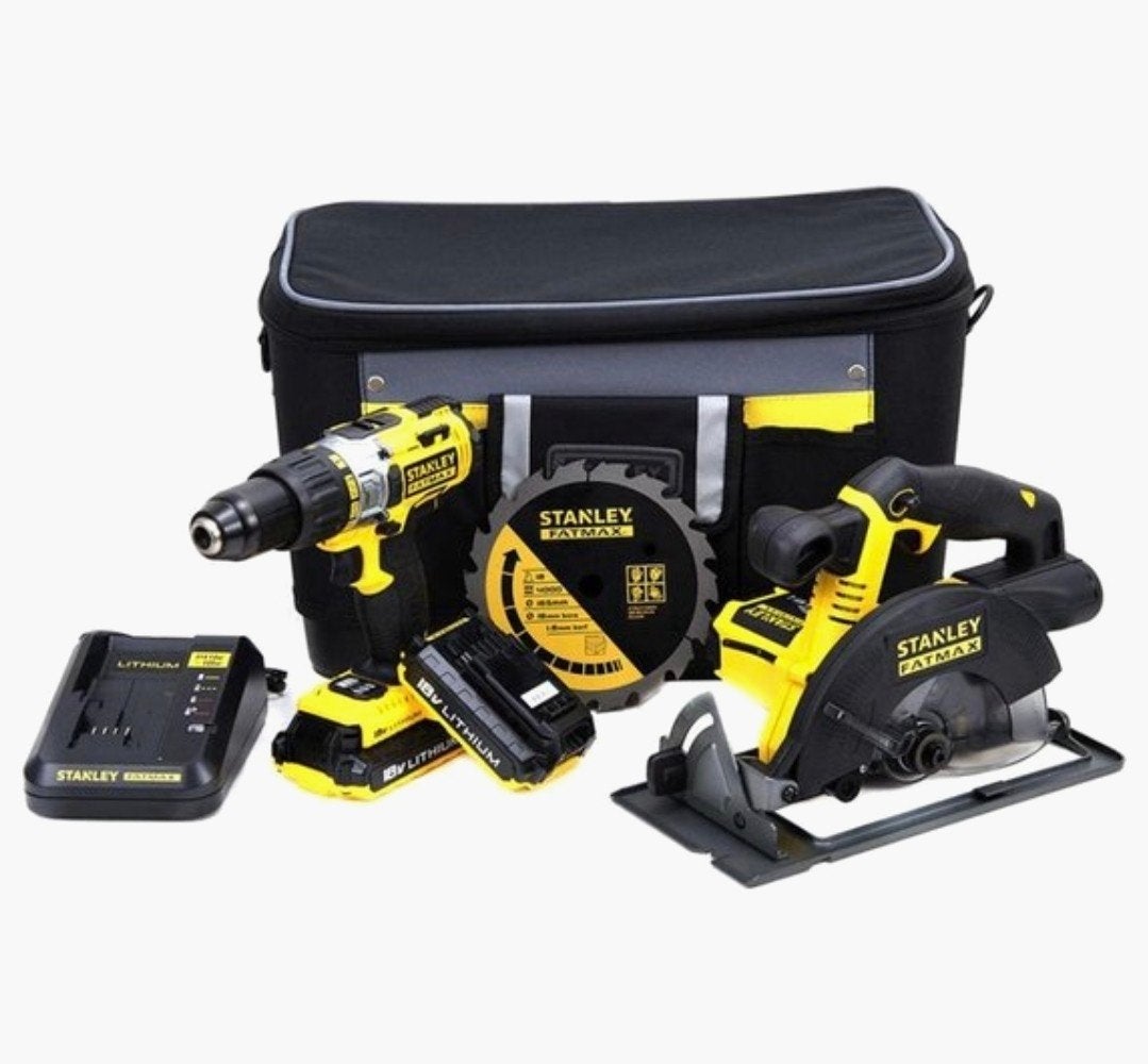 Stanley Fatmax 18V accuset ** nouveau **, Doe-het-zelf en Bouw, Gereedschap | Boormachines, Ophalen of Verzenden
