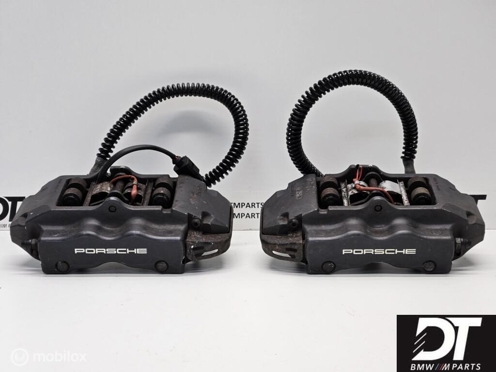 Set remklauwen Porsche Cayenne 9PA ('02-'09) 20.7673.04, Gebruikt, Porsche, Ophalen of Verzenden, Porsche
