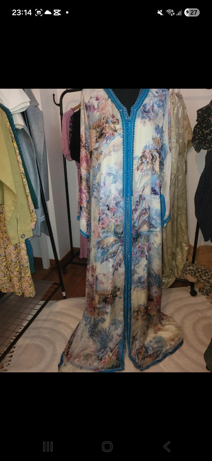 caftan soie, Ophalen of Verzenden, Zo goed als nieuw