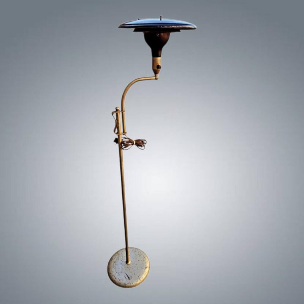 Lampadaire Vintage MG Wheeler Space Age "Sight light" 1960's, Enlèvement