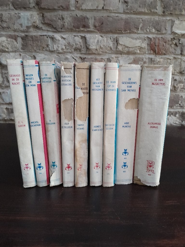 reinaert reeks, Boeken, Ophalen