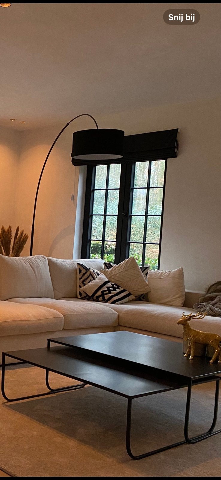 Dubbele salontafel te koop, Huis en Inrichting, Tafels | Salontafels, Ophalen, Gebruikt
