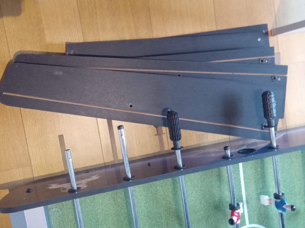 voetbaltafel, Ophalen, Gebruikt