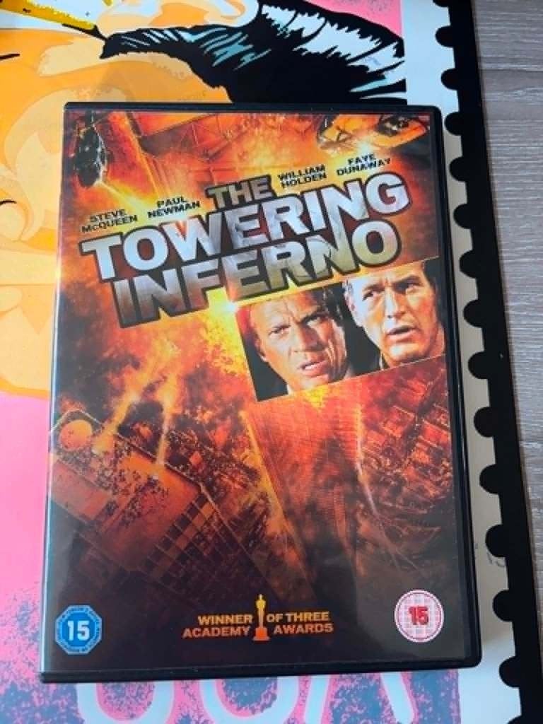 The towering inferno met Steve McQueen, Paul Newman, import, Engels, Vanaf 16 jaar, Drama, Ophalen of Verzenden