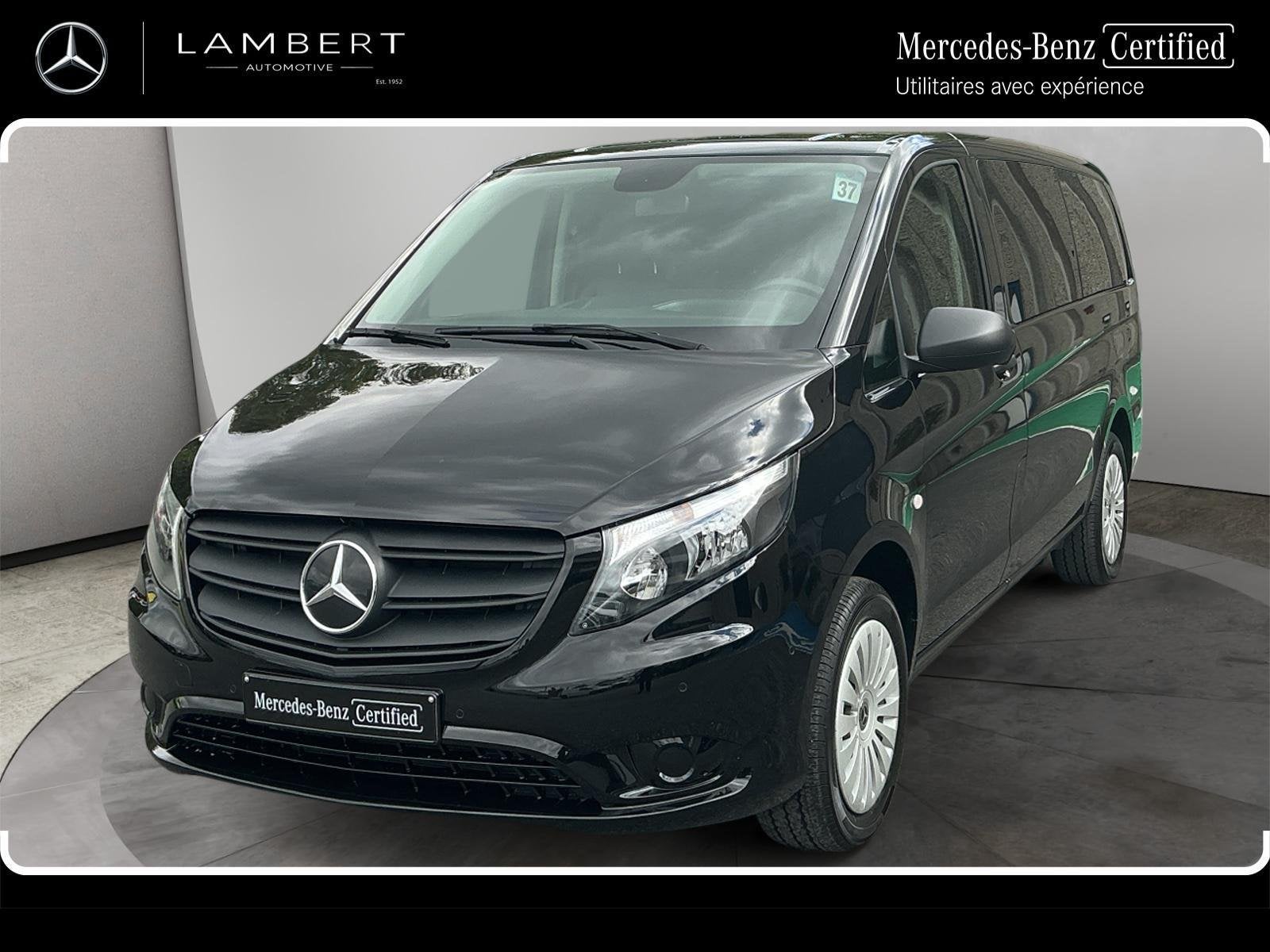 Mercedes-Benz Vito Tourer 114 CDI Pro L2 9G-Tronic, Auto's, 4 deurs, Gebruikt, Zwart, 4 cilinders