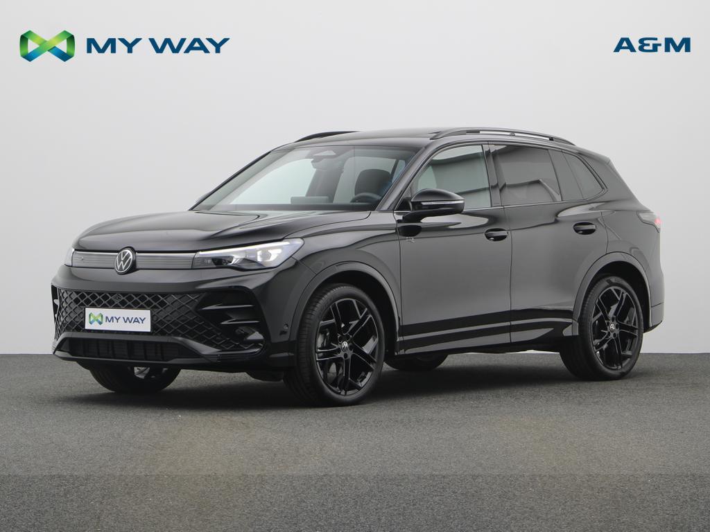 Volkswagen Tiguan Tiguan 1.5 eTSI mHEV ACT R-Line Business P, Auto's, Automaat, Lederen bekleding, Zwart, SUV of Terreinwagen