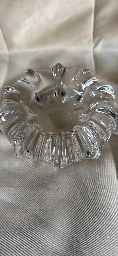 Cendrier en cristal val saint lambert, Antiquités & Art, Enlèvement