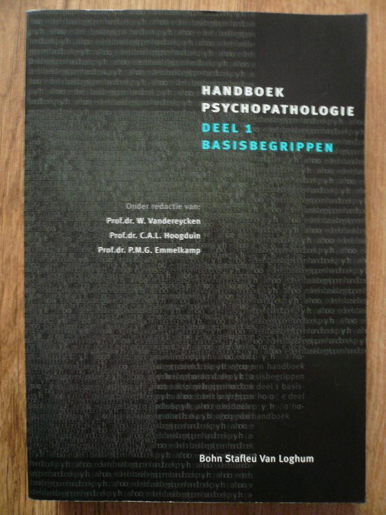 Handboek psychopathologie deel 1 basisbegrippen, Klinische psychologie, Zo goed als nieuw, Ophalen, Vandereycken