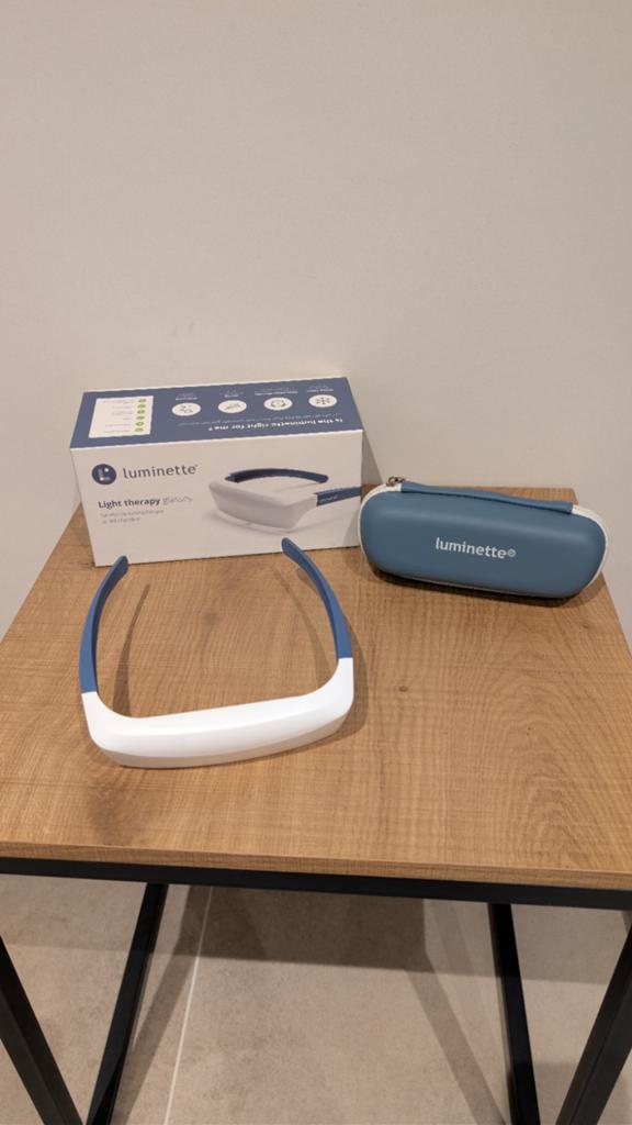 Luminette light therapy glasses, Elektronische apparatuur, Persoonlijke Verzorgingsapparatuur, Gebruikt, Overige typen, Ophalen of Verzenden