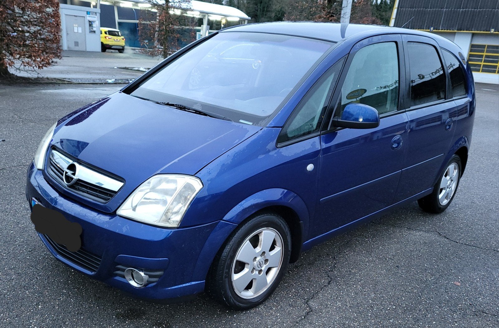 Zeer zuinige betrouwbaar Opel Meriva A 1.7 CDTI, Auto's, Dealer onderhouden, Zwart, Blauw, 5 deurs