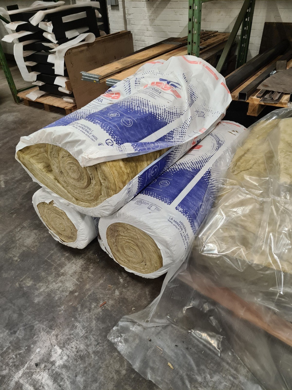 3 rollen URSA HOMETEC 35 glaswol 200 dik, Doe-het-zelf en Bouw, 10 tot 15 m², 12 cm of meer, Nieuw, Glaswol
