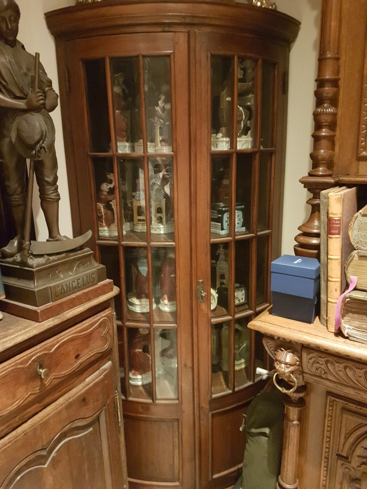 armoire d'angle vitrine, Enlèvement ou Envoi
