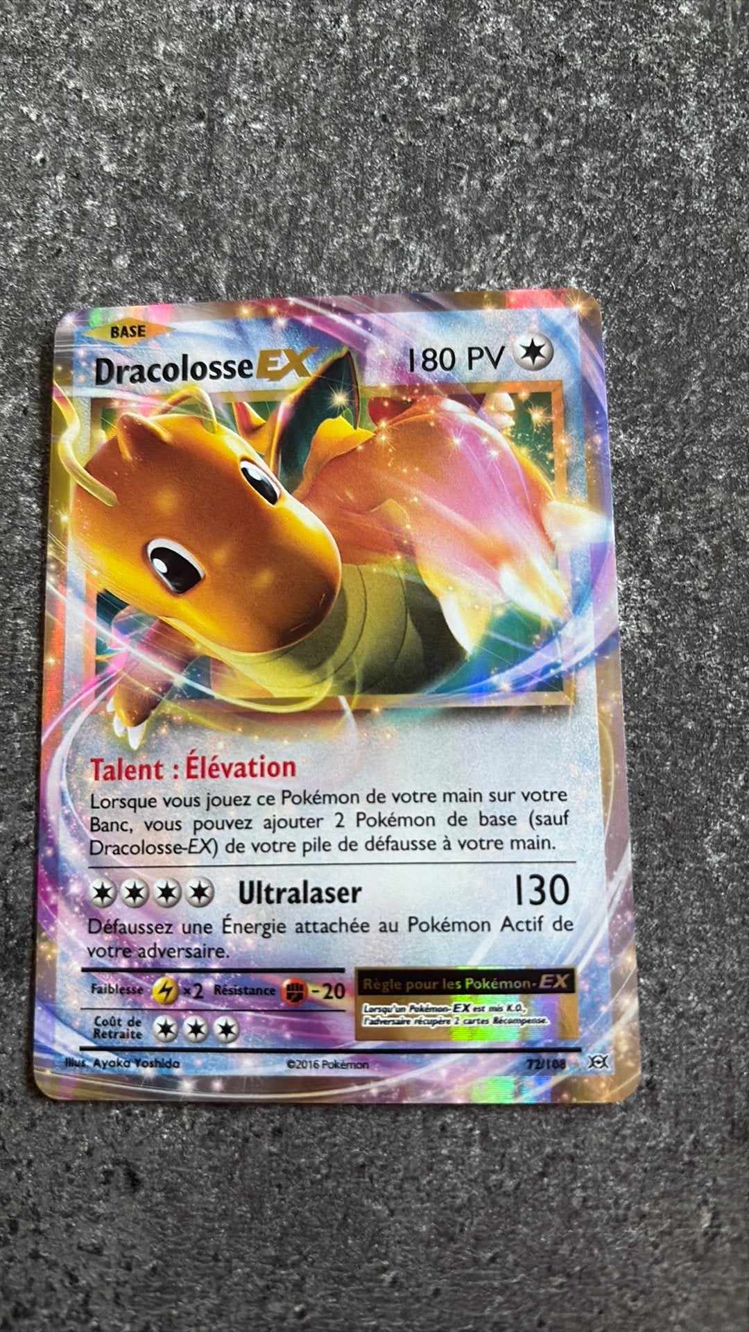 Dracolosse EX, Hobby & Loisirs créatifs, Jeux de cartes à collectionner | Pokémon, Enlèvement ou Envoi, Comme neuf