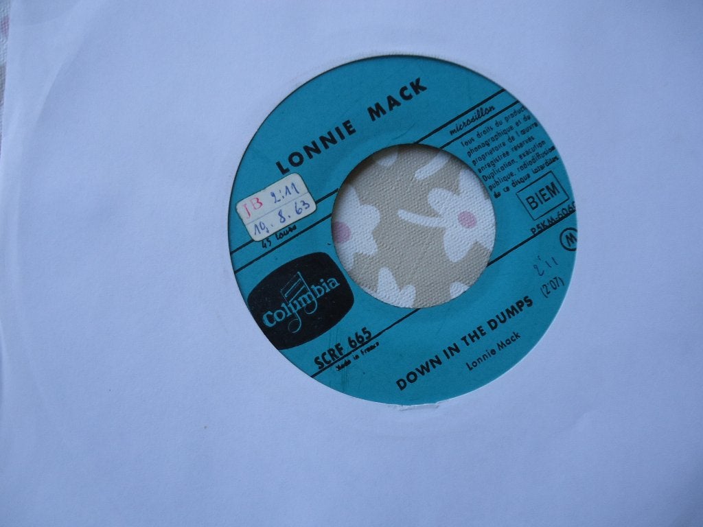7" Lonnie MACK - Down in the dumps, Ophalen of Verzenden