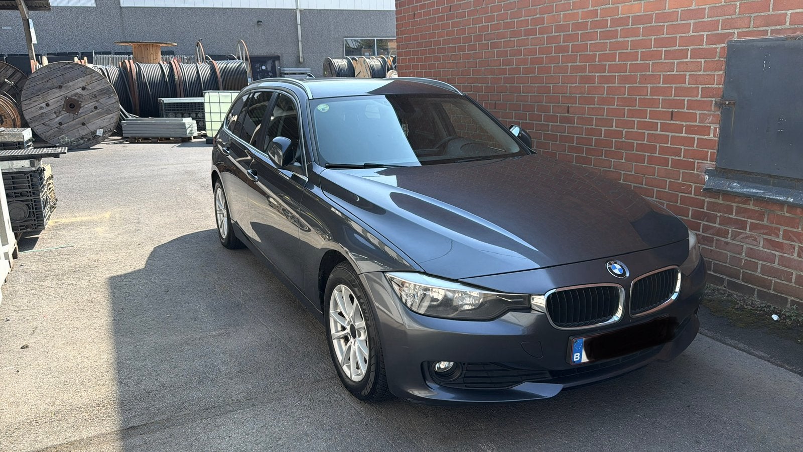 BMW 318d Touring Automaat | Zeer goed onderhouden, Auto's, Automaat, Zwart, 5 deurs, Particulier