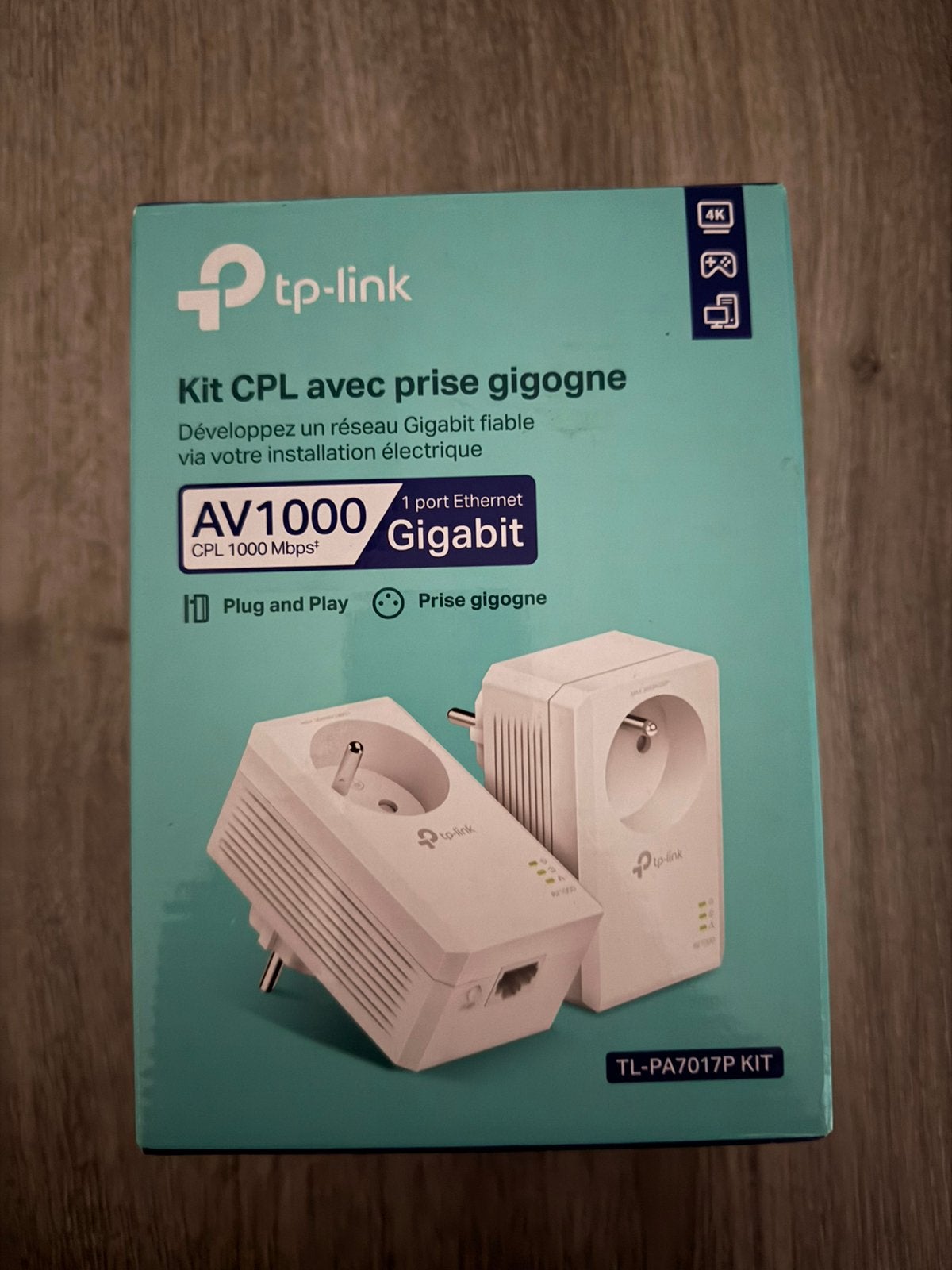 Tp link av1000 gigabit powerline, Ophalen of Verzenden, Zo goed als nieuw