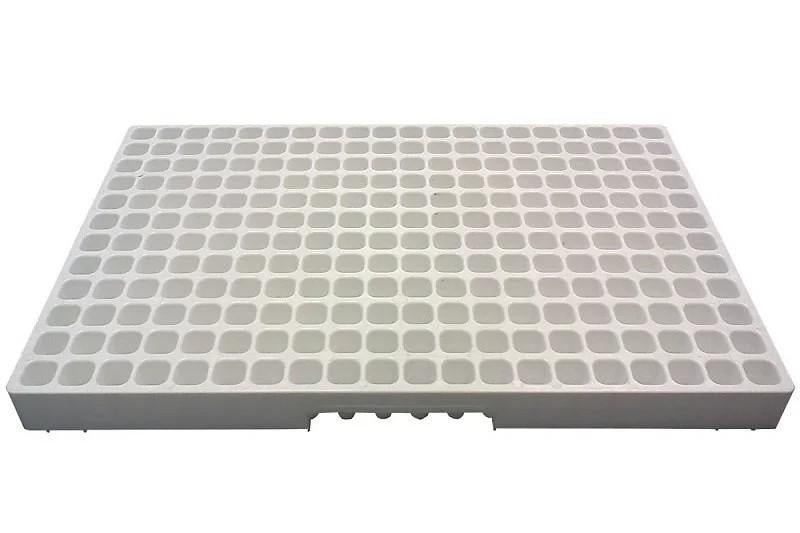 Plateaux Spid 240 hautes cellules blanches, Moins de 30 cm, Synthétique, Enlèvement, Utilisé