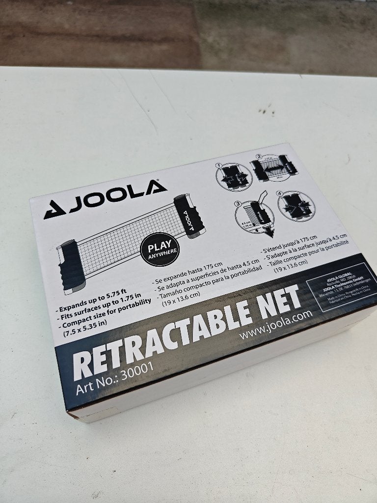 JOOLA Retractable Table Tennis Net and Post Set, Ophalen, Nieuw