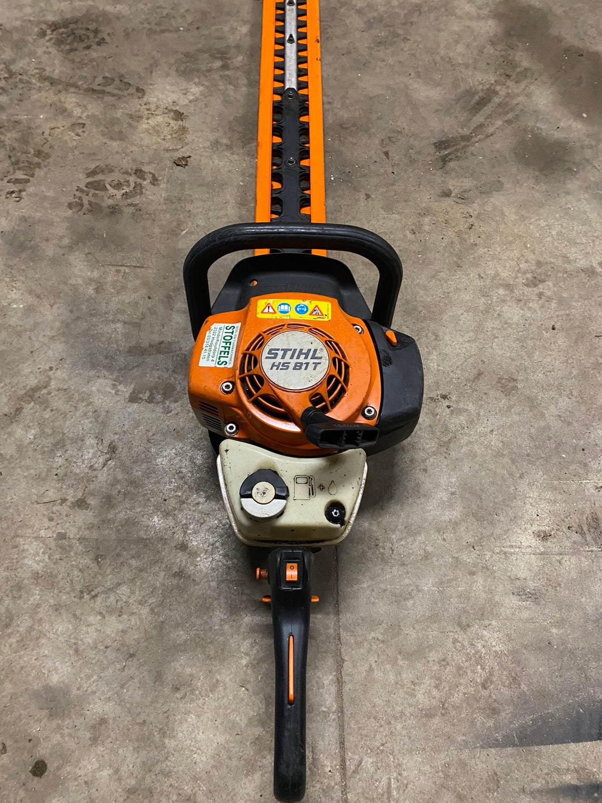 Heggenschaar stihl hs 81 T, Ophalen, Zo goed als nieuw, Benzine