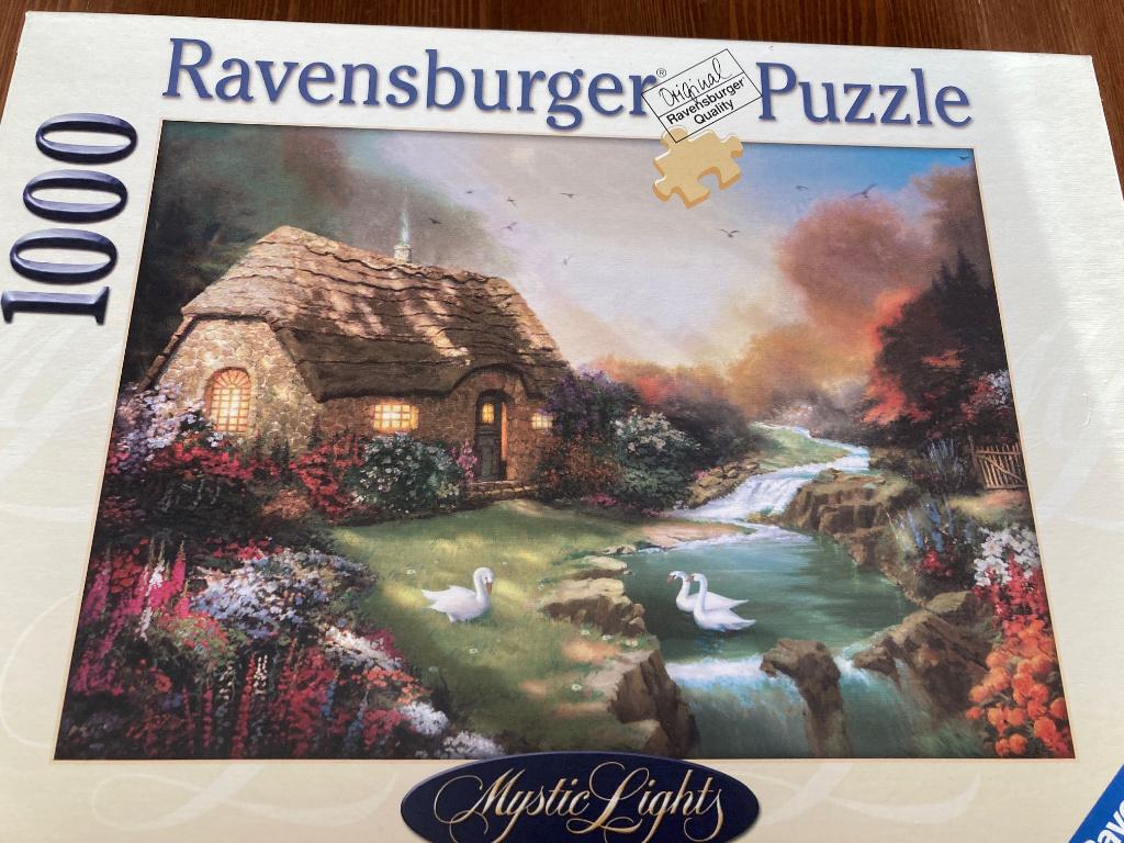 Puzzel van 1000 stukjes: Mystic Light Ravensbuger, Ophalen of Verzenden, 500 t/m 1500 stukjes, Gebruikt, Legpuzzel
