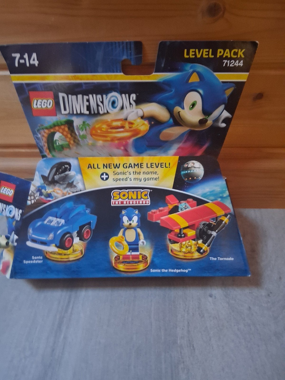 Lego Dimensions Level Pack Sonic (Setnummer 71244) COMPLEET, Hobby en Vrije tijd, Ophalen