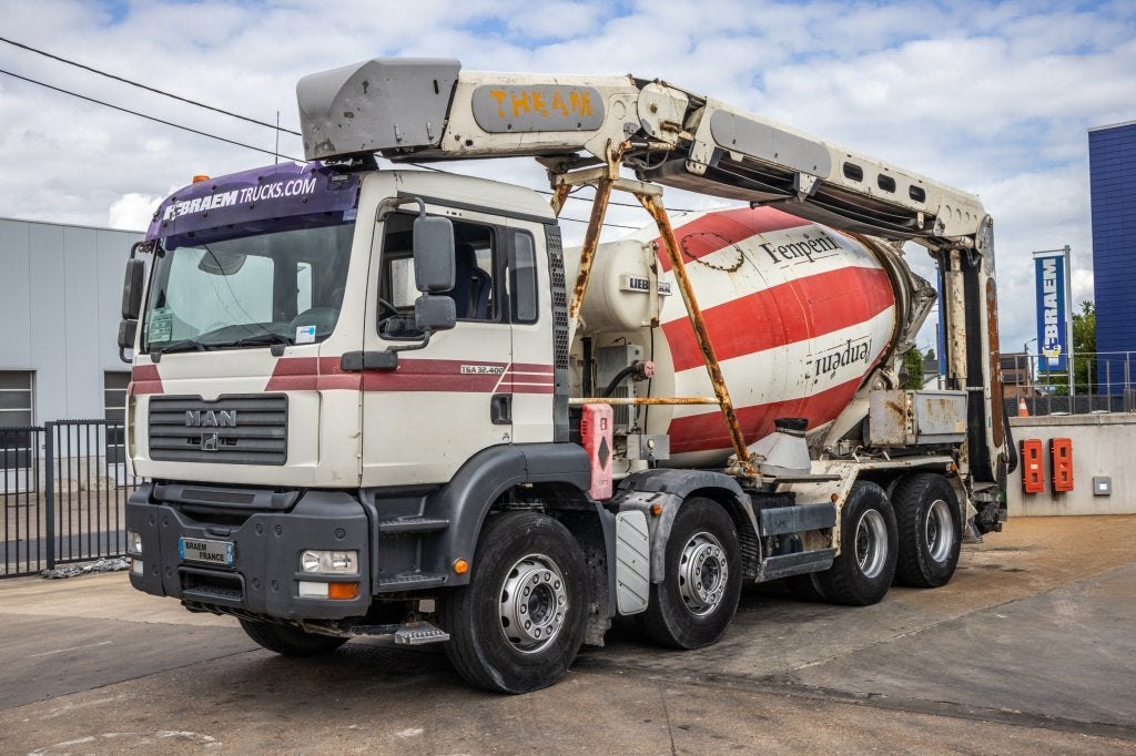 MAN TGA 32.400BB+LIEBHERR+BAND/TAPIS/THEAM16M, Autos, Achat, Entreprise, MAN, Air conditionné