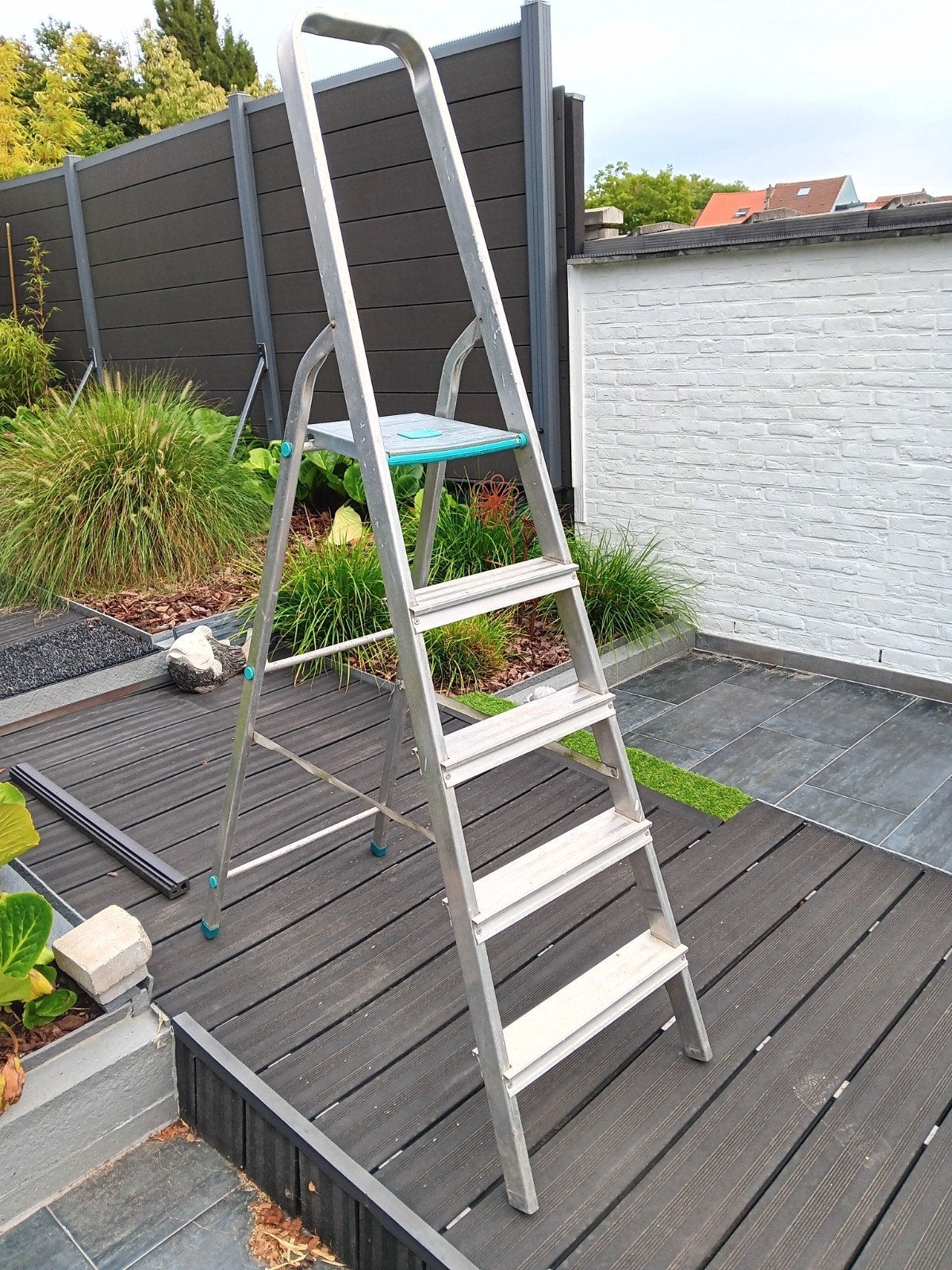 ladder 4 treden, Ophalen, Ladder