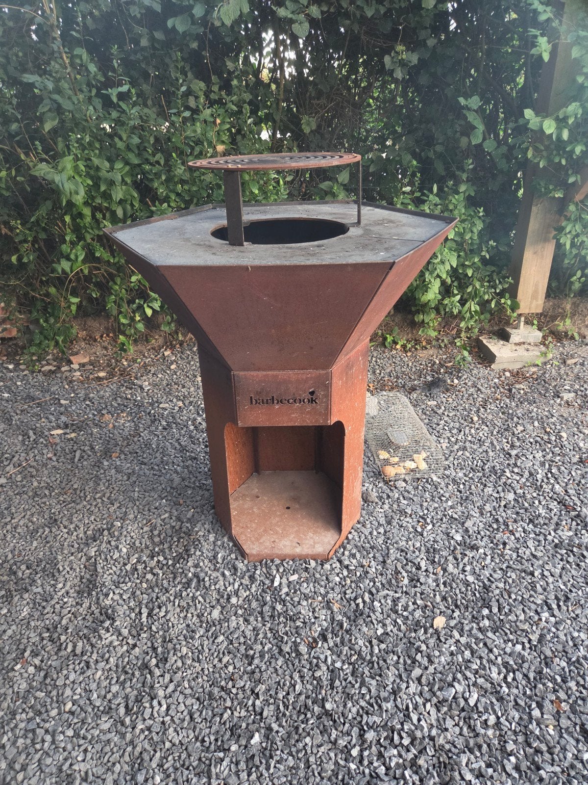 barbecue corten barbecook, Jardin & Terrasse, Enlèvement, Utilisé