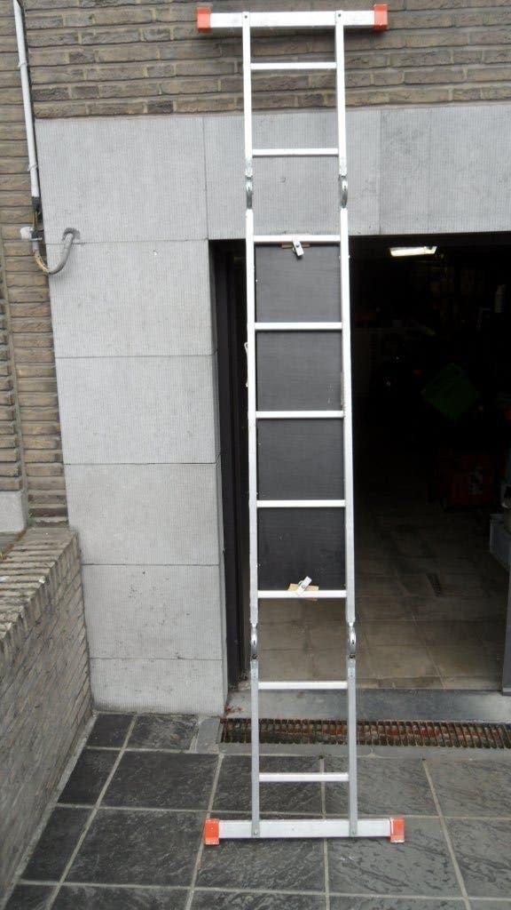 ladder, Doe-het-zelf en Bouw, Ophalen, Gebruikt, Ladder, Opvouwbaar of Inschuifbaar