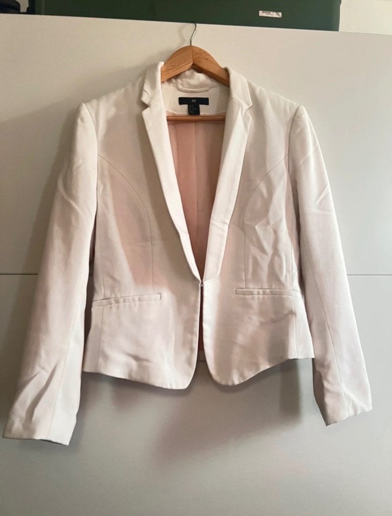 Blazer wit, Neuf, Enlèvement ou Envoi, Blanc, Manteau