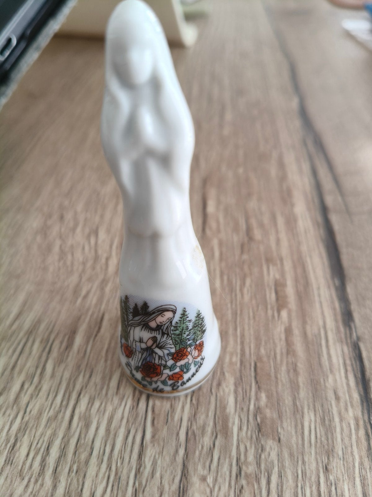 vingerhoedje onze -lieve -vrouw van Banneux, Verzamelen, Ophalen, Porselein