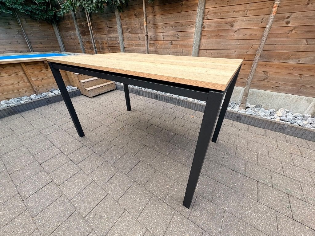 Bartafel L150 x B90 x H91 cm, Maison & Meubles, Tables | Tables de salon, 100 à 150 cm, Comme neuf, Enlèvement, 50 à 100 cm