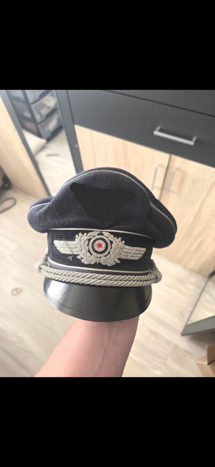 wo2 officieren pet, Ophalen of Verzenden