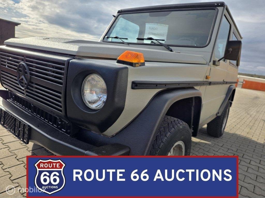 Mercedes-Benz 280 GE | 1983 | Route 66 Auctions, Auto's, Zwart, Mercedes-Benz, Bedrijf, Handgeschakeld
