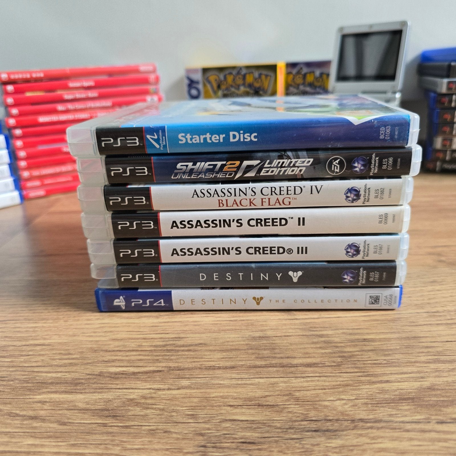 Lot de 7 jeux PlayStation - Assassin's Creed, Need For Speed