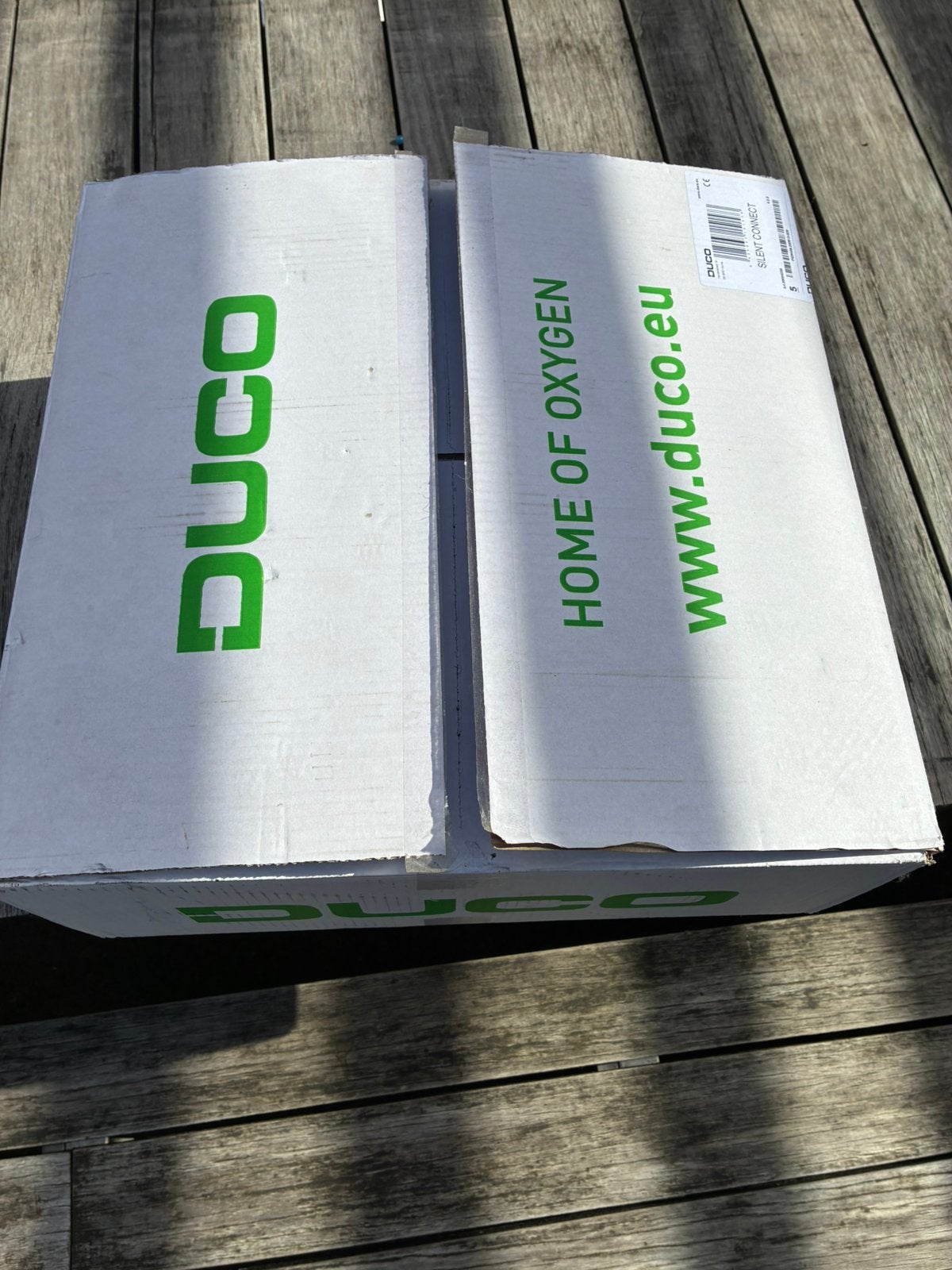 Ducobox silent connect, Ophalen, Zo goed als nieuw