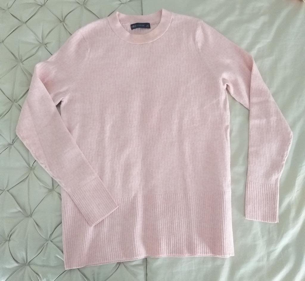 zacht truitje, Verzenden, Marks & Spencer, Maat 42/44 (L), Zo goed als nieuw