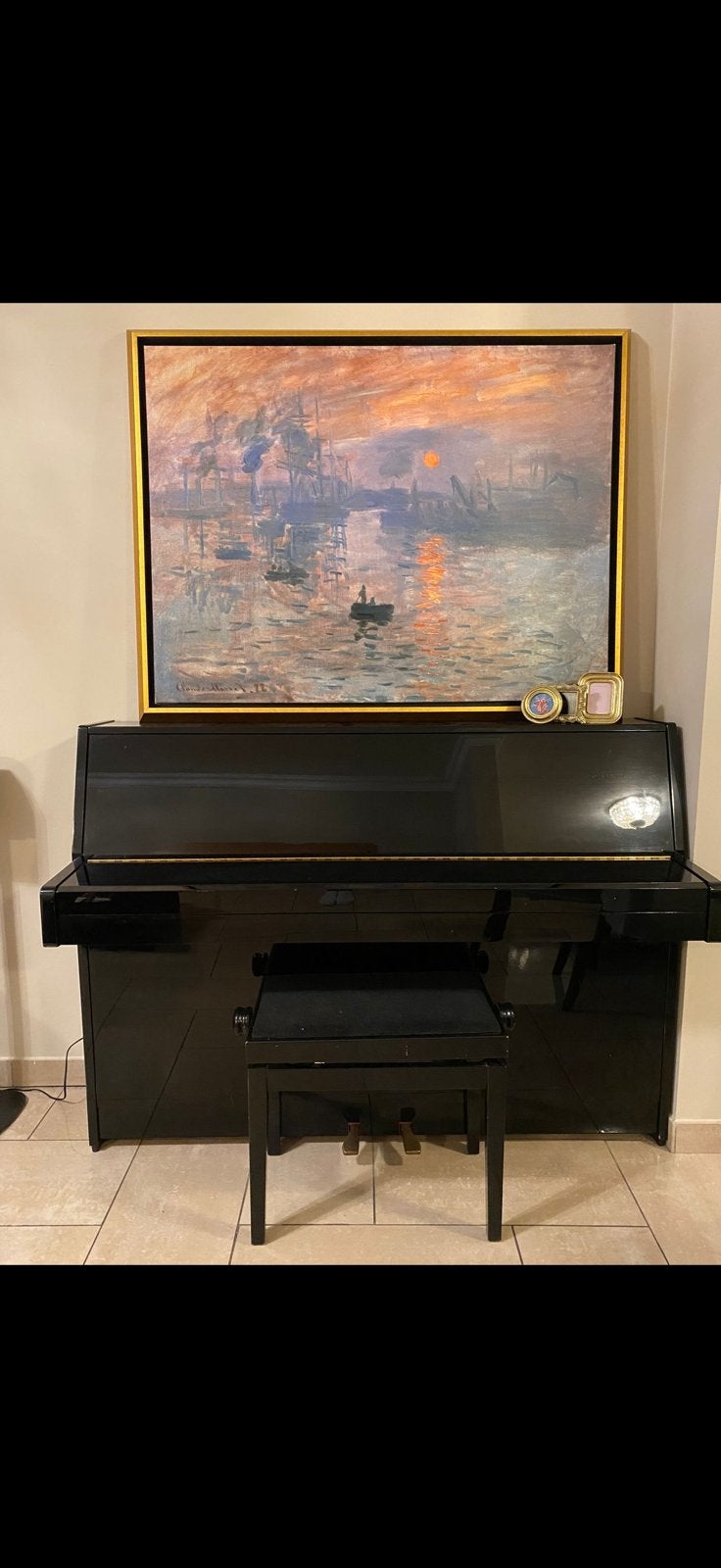 Piano Eterna, Brillant, Enlèvement, Utilisé, Piano