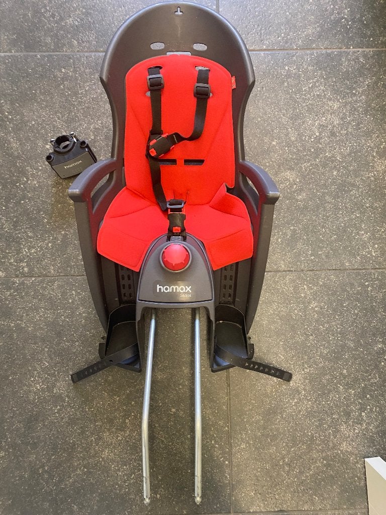 Fietsstoel Hamax, Repose-pieds, Comme neuf, Enlèvement, Hamax