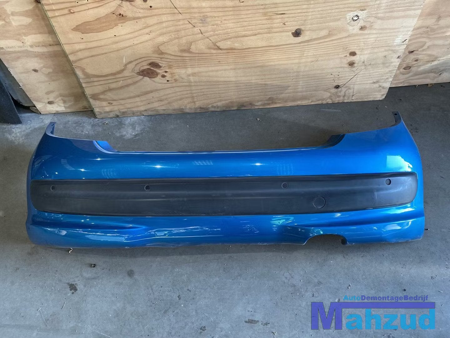 PEUGEOT 207 CC blauw KMUD achterbumper cabrio 2007-2015, Taurusavenue 1
2132 LS  Hoofddorp, NL, Pare-chocs, Stellantis N.V., Utilisé